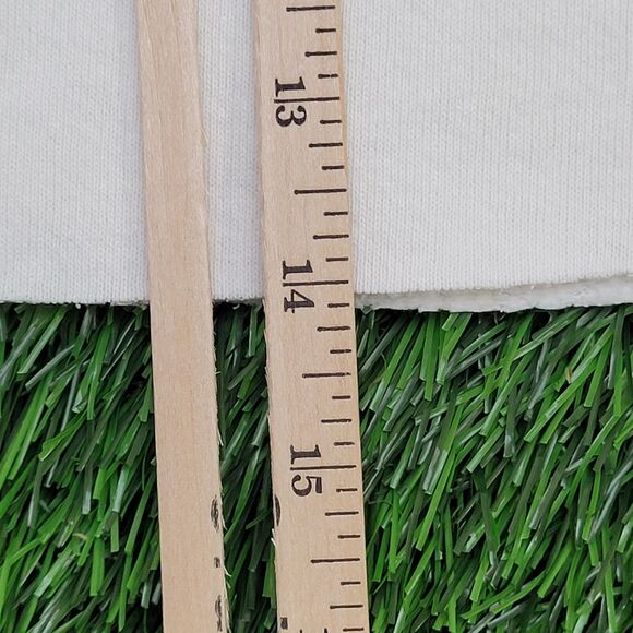 Vintage Healthcare Cropped Sweatshirt Womens XL 21x14 White - Picture 6 of 11